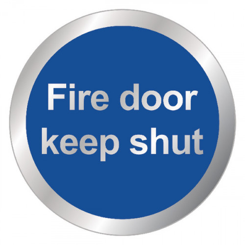SIGNSLAB FIRE DOOR KEEP SHUT