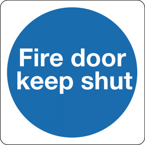 MANDATORY SIGN - FIRE DOOR KEEP SHUT