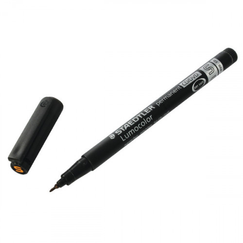 STAEDTLER LUMO CD/DVD MRKER BLK PK10