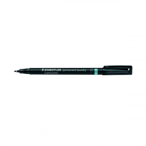 STAEDTLER LAUNDRY MARKER BLACK PK10