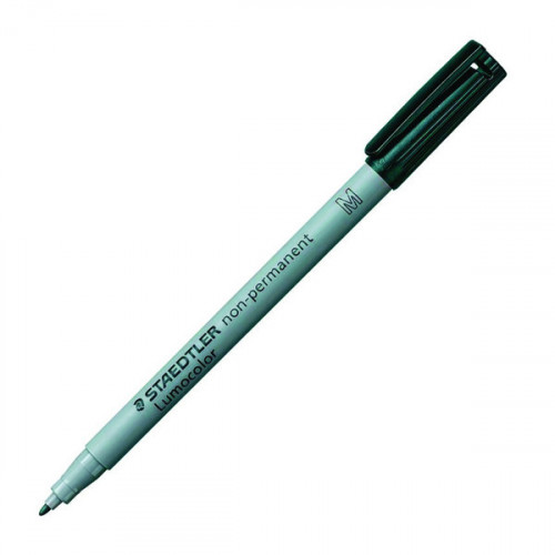 STAEDTLER LUMOCOLR MED PENS BK PK10