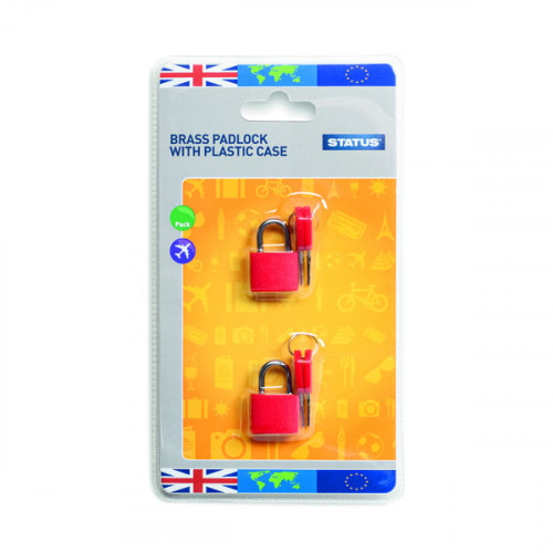 TRAVEL PADLOCK WITH KEY PK5