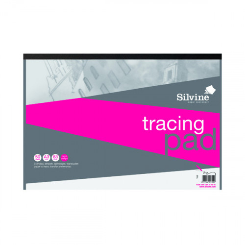 SILVINE EVRYDAY TRACE PAD 50SHTS A3