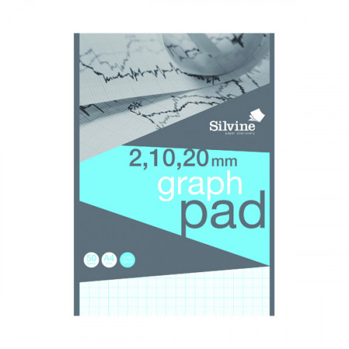 SILVINE GRAPH PAD 2/10/20 50SHTS A4