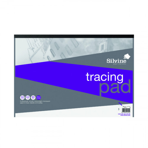 SILVINE PROF TRACING PAD 50SHTS A3