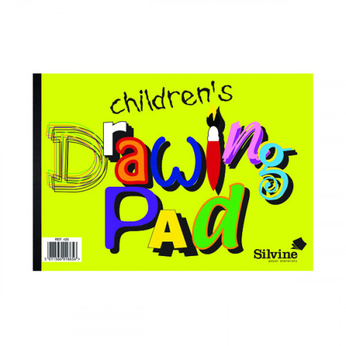 Silvine Children's Drawing Pad A4 (Pack of 12) 420