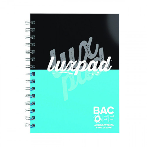 Silvine Luxpad Antibac Twinwire Notebook A5+ (Pack of 3) LUXA5BAC