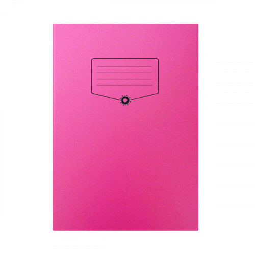 Silvine Bacoff Exercise Book Ruled with Margin A4 Red (Pack of 10) EXBAC142
