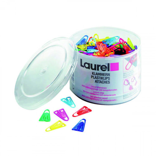 LAUREL PAPERCLIP PLASTIC 35MM PK200