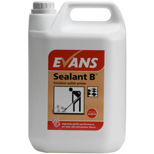Evans Sealant B Emulsion Floor Seal & Primer per 5Ltr (A061EEV2) - Available to order