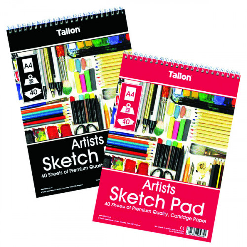 Tallon Artist Sketch Pad 40 Sheet A4 (Pack of 6) TAL05682