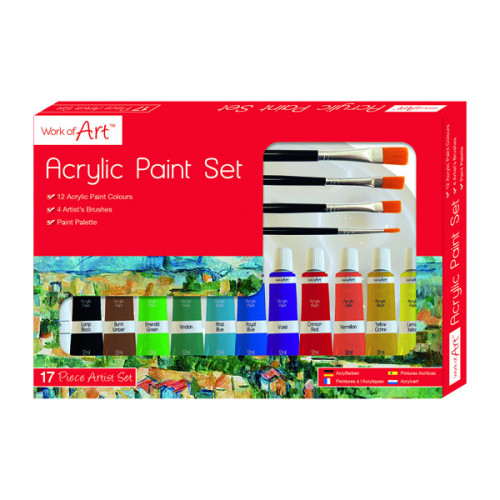 Work of Art Artists Acrylic Set (Pack of 12) 6747
