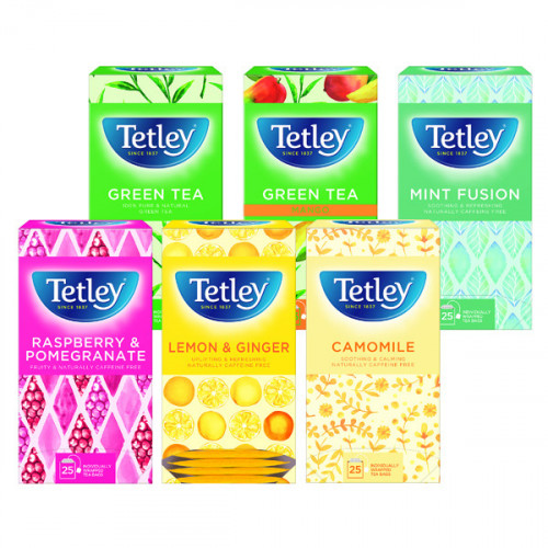 Tetley Fruit and Herbal Tea Starter Pack (Pack of 150) 1581X