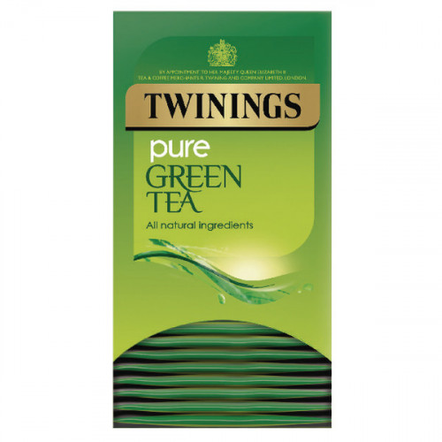 TWININGS PURE GREEN INFUSIONS TEA PK20