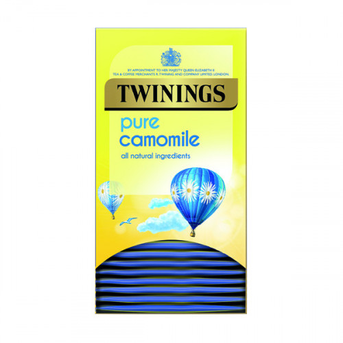 Twinings Pure Camomile Herbal Infusion Tea Bags (Pack of 20) F14379