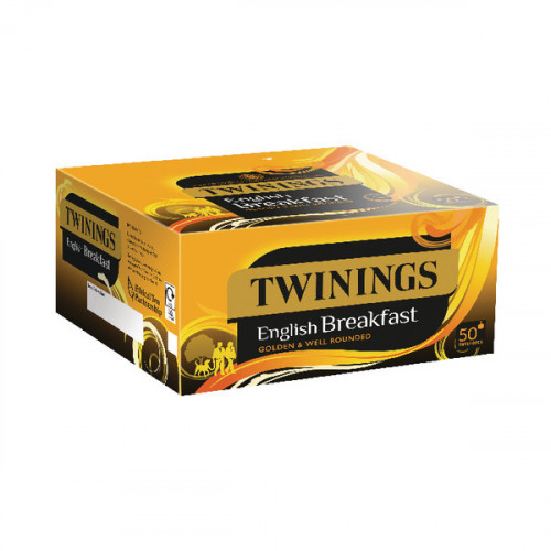 Twinings English Breakfast Envelope Tea Bags (Pack of 300) F09583