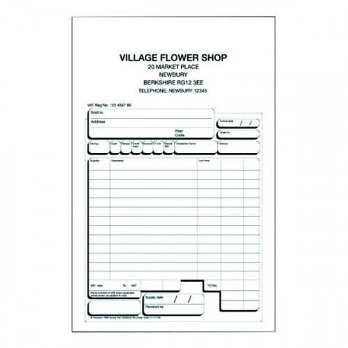 REXEL SCRIBE 855 RECEIPT 3PT PK75