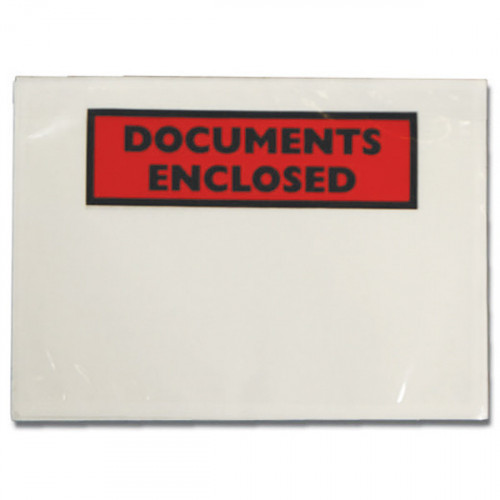 GoSecure Document Envelopes Documents Enclosed Self Adhesive A6 (Pack of 1000) 4302002