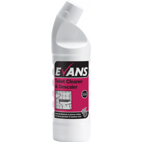 Evans Toilet Cleaner & Descaler per 1 Ltr (A190CEV)