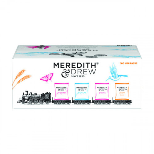 Meredith & Drew Assorted Mini Pack 4 Variants (Pack of 100 x 2) 36693