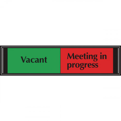 STEWART SLIDE SIGN VACANT/MEET