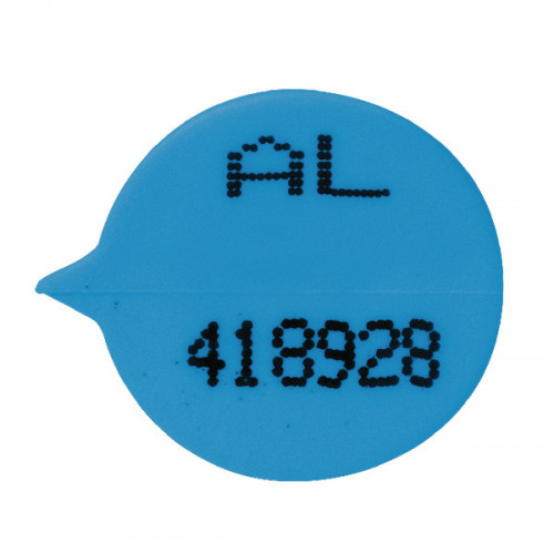 GOSECURE NUMBER RND SEAL BLUE PK500