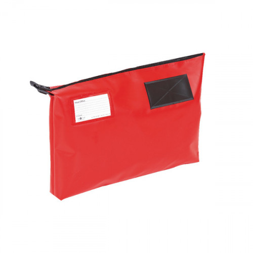 GOSECURE MAIL POUCH RED 470X336MM