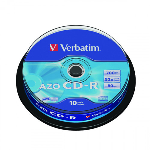 VERBATIM CD-R NONPRINT SPINDLE PK10