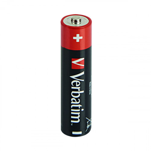 VERBATIM AAA ALKALINE BATTERIES PK4