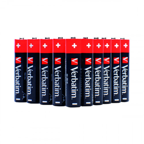VERBATIM AA ALKALINE BATTERIES PK24