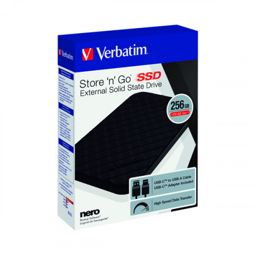 Verbatim Store n Go Portable SSD 256GB 53249
