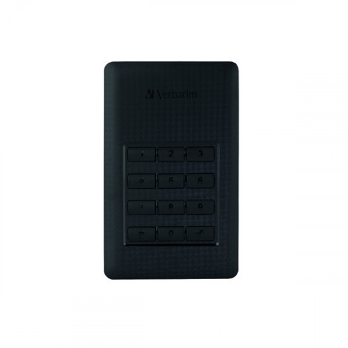 VERBATIM HDD WITH KEYPAD ACCESS 2TB