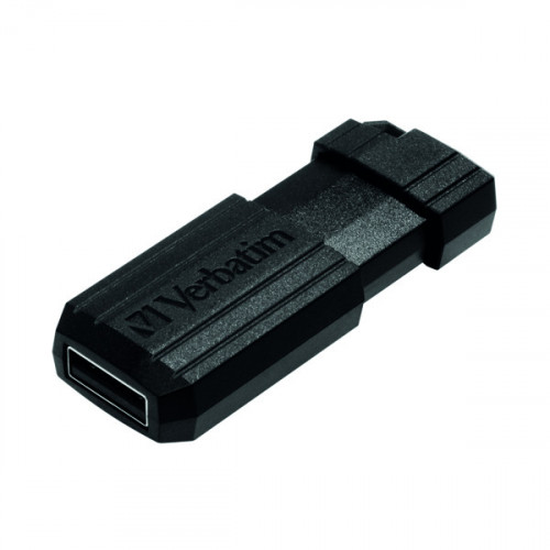 Verbatim Pinstripe USB Drive 8GB Black 49062