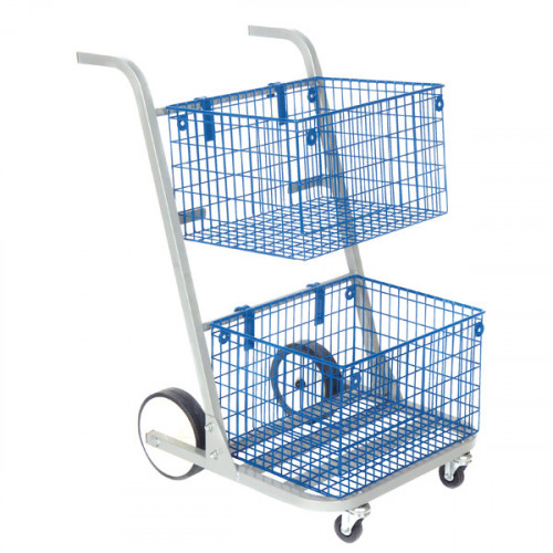 GOSECURE MAJOR MAIL TROLLEY SILVER