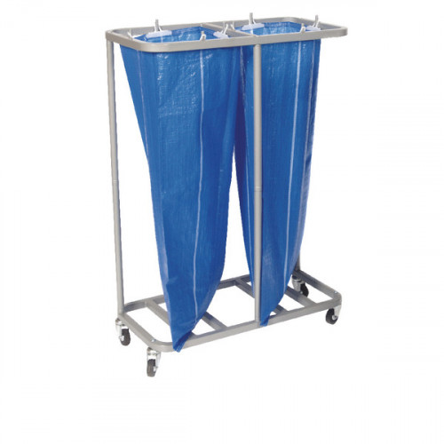 DOUBLE SACK HLDR SILVER SH2