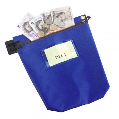 HIGH SECURITY POUCH BLUE
