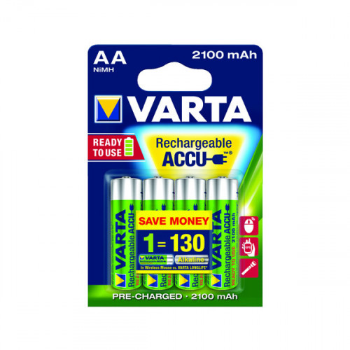 VARTA NIMH AA BATTERIES PK4