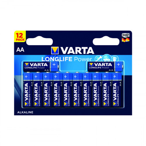 VARTA HIGH ENERGY AA BATTERY PK12