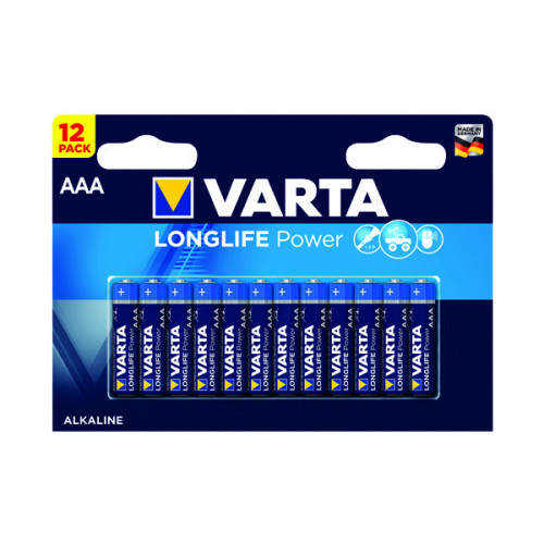 Varta AAA High Energy Battery Alkaline (Pack of 12) 4903121482