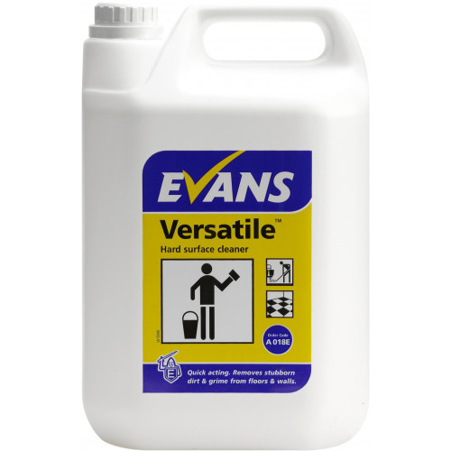 Evans Versatile, General purpose hard surface cleaner (floral) per 5 Ltr (A018EEV2) - Available to order