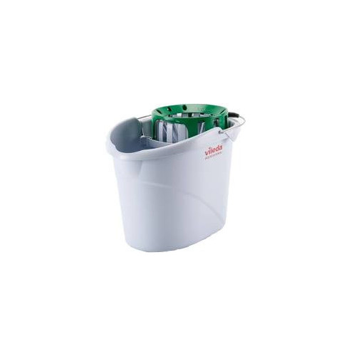 Vileda SuperMop Bucket c/w Cone Wringer - Green per Each