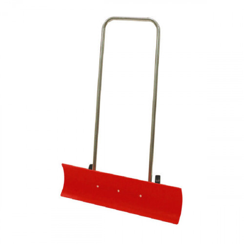 RED PLASTIC 870MM BLADE SNOW PUSHER