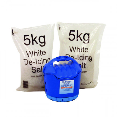 HANDHELD SLT SHAKER AND 2 X 5KG SLT