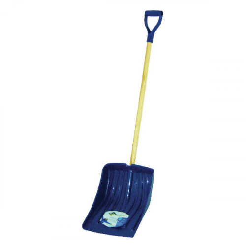 HARDWOOD SHAFT SHOVEL NAVY BLUE