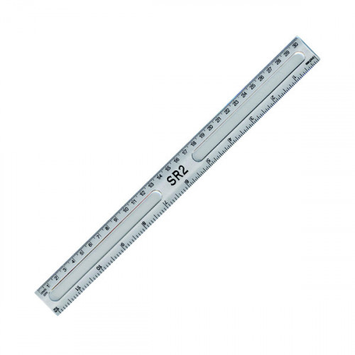CLEAR RULER 30CM PK20
