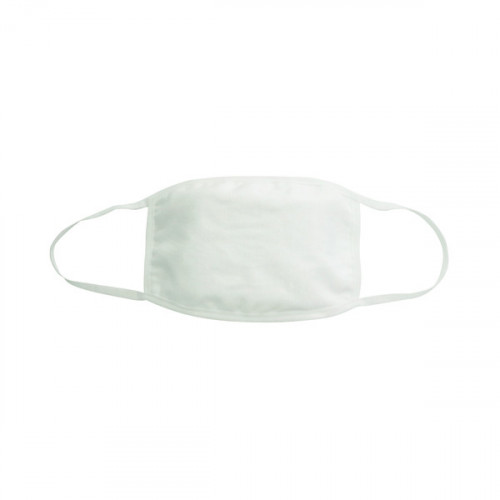 Reusable Cloth Masks 5x7in 4 Layer Cotton White (Pack of 5) SY-200425W