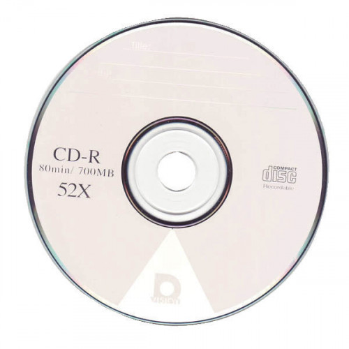 CD-R Plastic Tub 80Mins (Pack of 25) WX14190