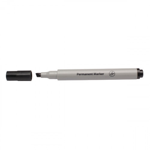 BLACK PERMANENT MARKER CHISEL PK10