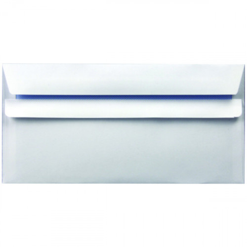 ENVELOPE DL 90GSM SS WHITE PK1000
