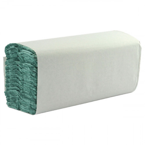 1-PLY C-FOLD HAND TOWEL GREEN PK2640